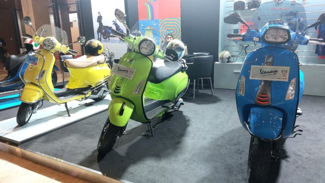 Booth Vespa di GJAW 2024