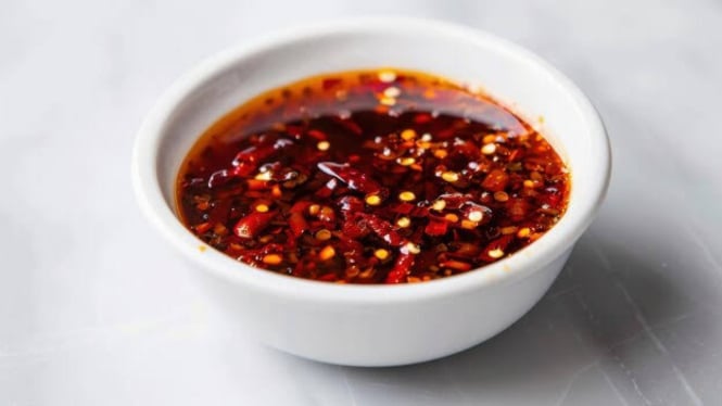 Ilustrasi chili oil