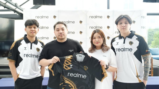 Realme resmi mensponsori Dominator Esports.