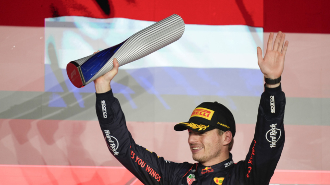 Pembalap Red Bull Max Verstappen