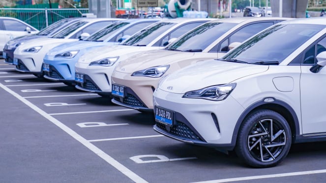 El automóvil eléctrico Neta V-II es un taxi