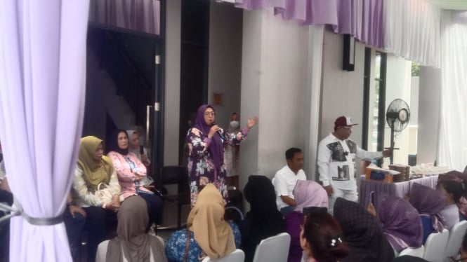 Calon wakil bupati tangerang nomor urut 2, Intan Nurul Hikmah gelar tasyakuran di Pagedangan, Tangerang