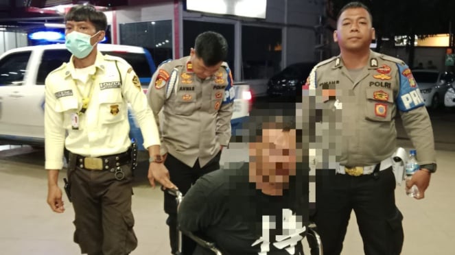 Aipda Nixon Pangaribuan alias Ucok fue arrestada por matar a su madre