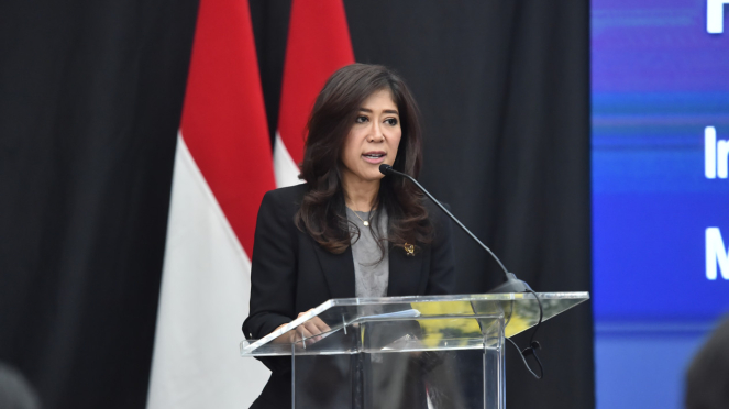 Ministro de Comunicaciones y Tecnologías Digitales (Ministro de Comunicaciones), Meutya Hafid.