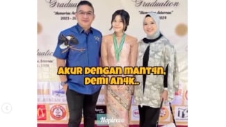 Orangtua Cerai saat Bayi, Keinginan Putri Bungsu Pasha dan Okie Agustina Akhirnya Terwujud Bisa Foto Bertiga