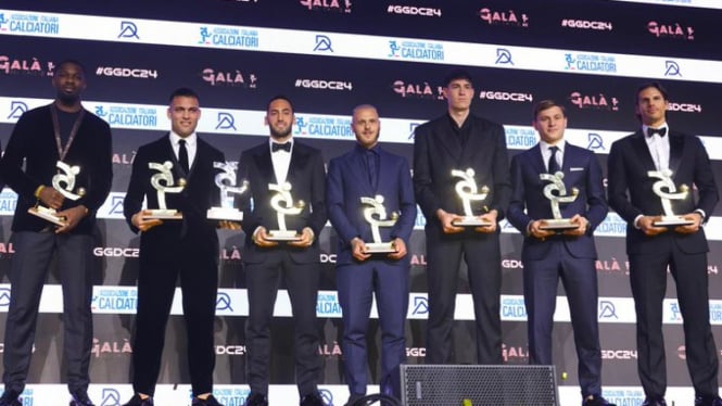 Inter Milan dominasi Gran Gala del Calcio 2024