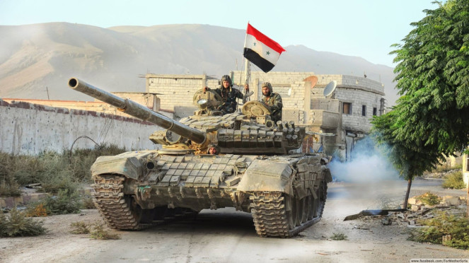 VIVA Militer: Tank Tempur Utama (MBT) militer Suriah