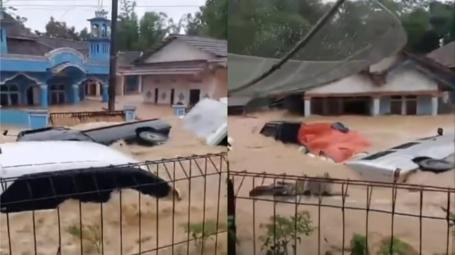 Sukabumi Diterjang Banjir Bandang