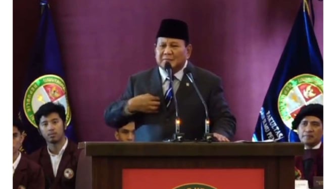 Viral Video Prabowo yang Menyebut Lebih Menghormati Pedagang Kaki Lima