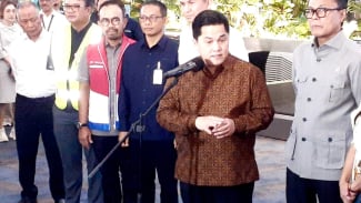 Jelang Nataru, Erick Thohir Sebut Harga Tiket Pesawat di Bandara Soetta Sudah Turun