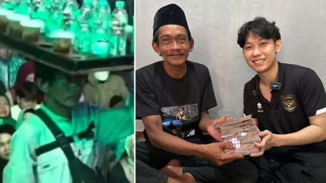 Penjual es teh yang viral usai dihina kini ketiban rezeki nomplok