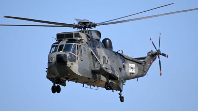 Helikopter Militer Bundeswehr Jatuh ke sungai di Jerman Timur, 2 Prajurit Tewas dan Satu Hilang