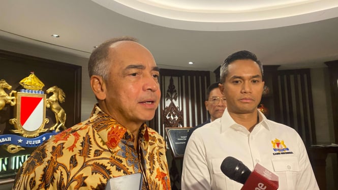 Ketua ASEAN Business Advisory Council (BAC) Malaysia, Tan Sri Nazir Razak melakukan pertemuan dengan Ketua Umum Kadin Indonesia, Anindya Bakrie.