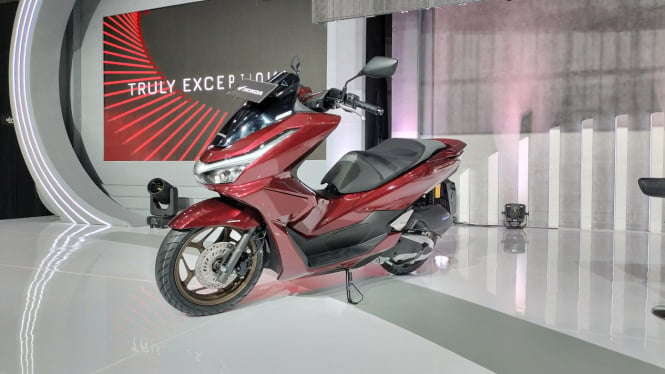 Tampilan New Honda PCX 160 yang Resmi Meluncur di Indonesia