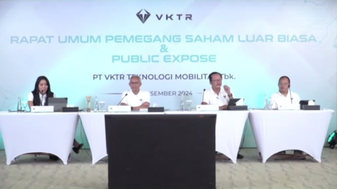 Rapat Umum Pemegang Saham Luar Biasa dan Public Expose VKTR.