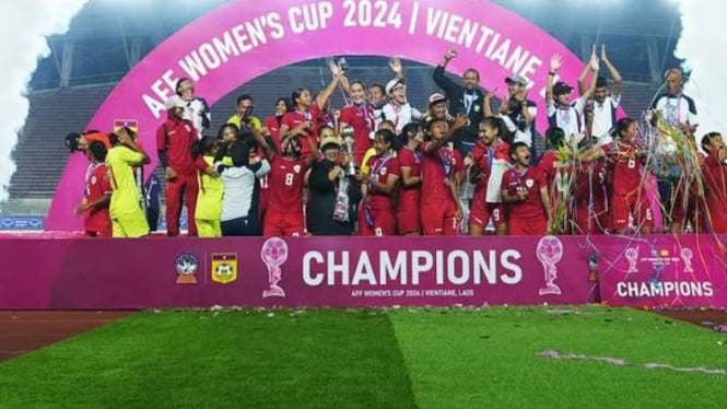 Timnas putri Indonesia juara Piala AFF 2024