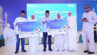 Apresiasi Nasabah Terbaik, PNM Berangkatkan Reward Ibadah Umrah