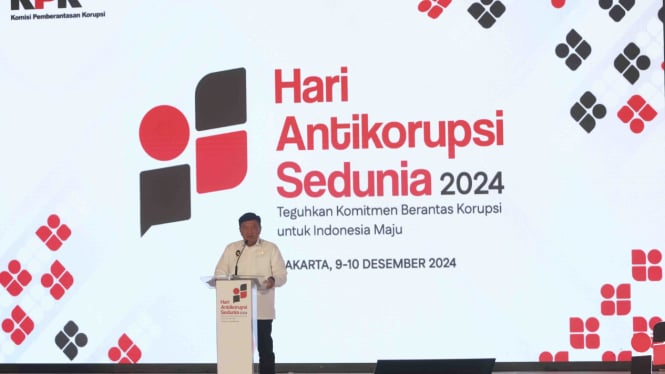 Menko Polkam Budi Gunawan di Peringatan Hari Antikorupsi Sedunia 2024 di KPK