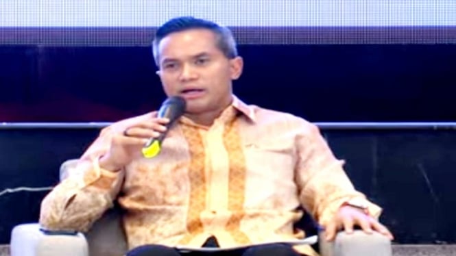 Ketua Kadin Anindya Bakrie di forum Indonesia Euro Investment Summit 2024