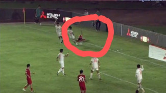 Media Asing Sorot Aksi Pemain Myanmar Tendang Bola ke Kepala Marselino Ferdinan: Menyebalkan!