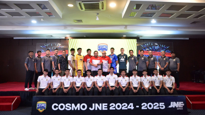 JNE kembali mendukung tim Cosmo JNE FC