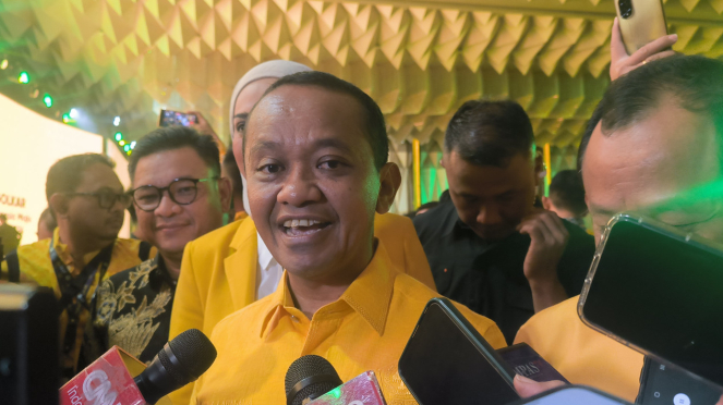 Ketua Umum Partai Golkar, Bahlil Lahadalia Di Hotel Grand Paragon, Jakarta Barat, Rabu, 11 Desember 2024