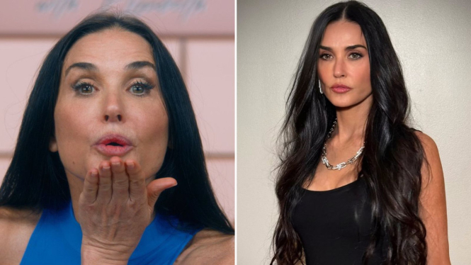 Penampilan baru Demi Moore