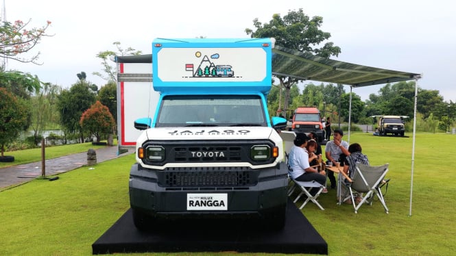 Toyota Hilux Rangga jadi rumah berjalan