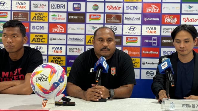 Pelatih Malut United, Imran Nahumarury (foto: Dede Idrus) 