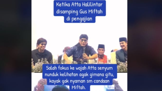 Atta Halilintar dan Gus Miftah