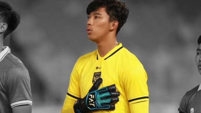 Kiper Timnas Indonesia Daffa Fasya