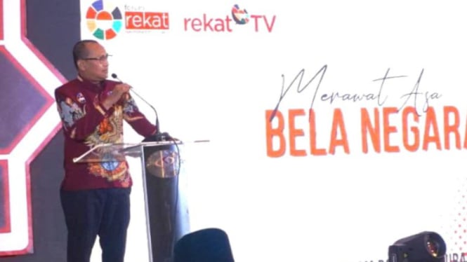 Ketua Ormas Forum Rekat Indonesia Raya, Eka Gumilar.