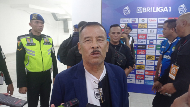 Komisaris PT Persib Bandung Bermartabat, Umuh Muchtar (foto: Dede Idrus) 