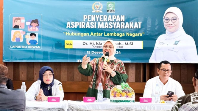 Anggota Komisi VI DPR RI Ida Fauziyah melakukan kunjungan ke sejumlah tempat di Jakarta Selatan pada pada 14-15 Desember 2024 dalam rangka reses atau Penyerapan Aspirasi Masyarakat.