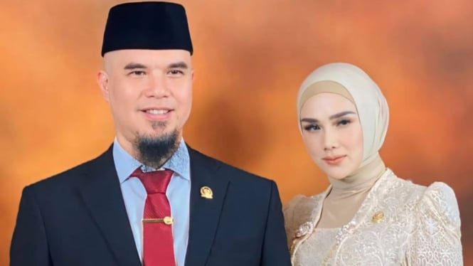 Mulan Jameela dan Ahmad Dhani