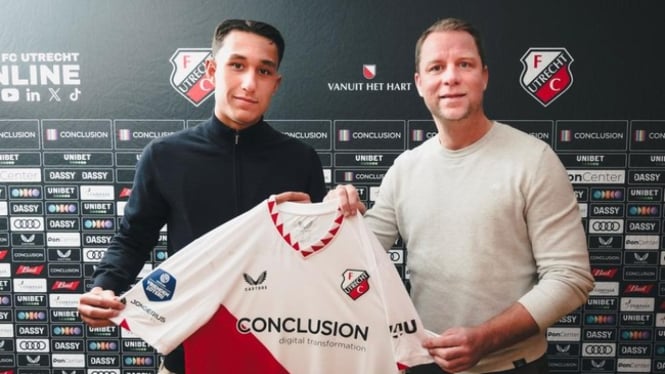 FC Utrecht resmi merekrut pemain berdarah Indonesia, Miliano Jonathans