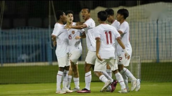 Jugadores de la selección nacional sub-17 de Indonesia (pssi.org)