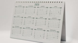 Intip Kalender Tahun 2025, Ada Informasi Lengkap Libur Nasional hingga Cuti Bersama
