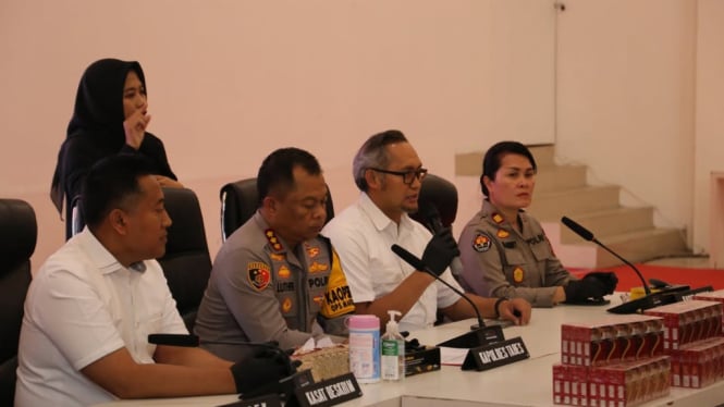 Bea Cukai dan Polri gagalkan pengiriman rokok ilegal