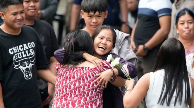 Mary Jane Tiba di Filipina