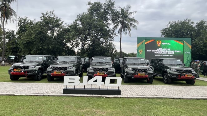 Baic BJ40 untuk mobil dinas TNI AD