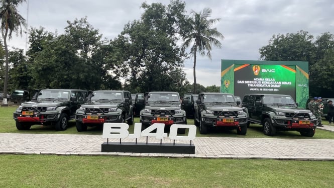 Baic BJ40 untuk mobil dinas TNI AD