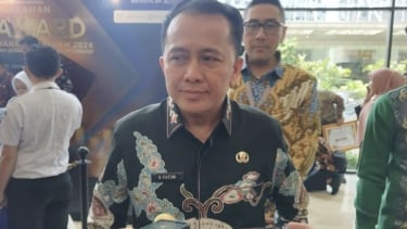 Direktur Jenderal Pengembangan Keuangan Daerah Kementerian Dalam Negeri Agus Fatoni