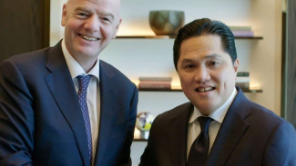 Bertemu Presiden FIFA, Erick Thohir Laporan Kalau Timnas Indonesia ....