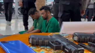 Nyamar Jadi Polisi, Komplotan Preman Todong Driver Ojol Pakai Airsoft Gun