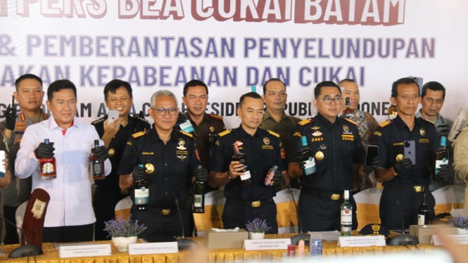 Bea Cukai Batam ekspos kinerja pengawasan