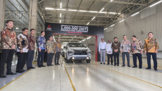 Mitsubishi Cetak Sejarah,  Produksi 1 Juta Unit dalam 7 Tahun di RI