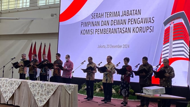 Pimpinan dan Dewas KPK periode 2024-2029