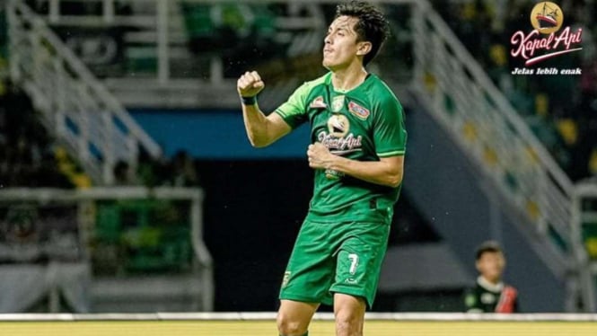 Pemain Persebaya Surabaya Francisco Rivera