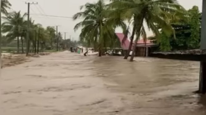 Banjir di Soppeng, Sulawesi Selatan (Sulsel)